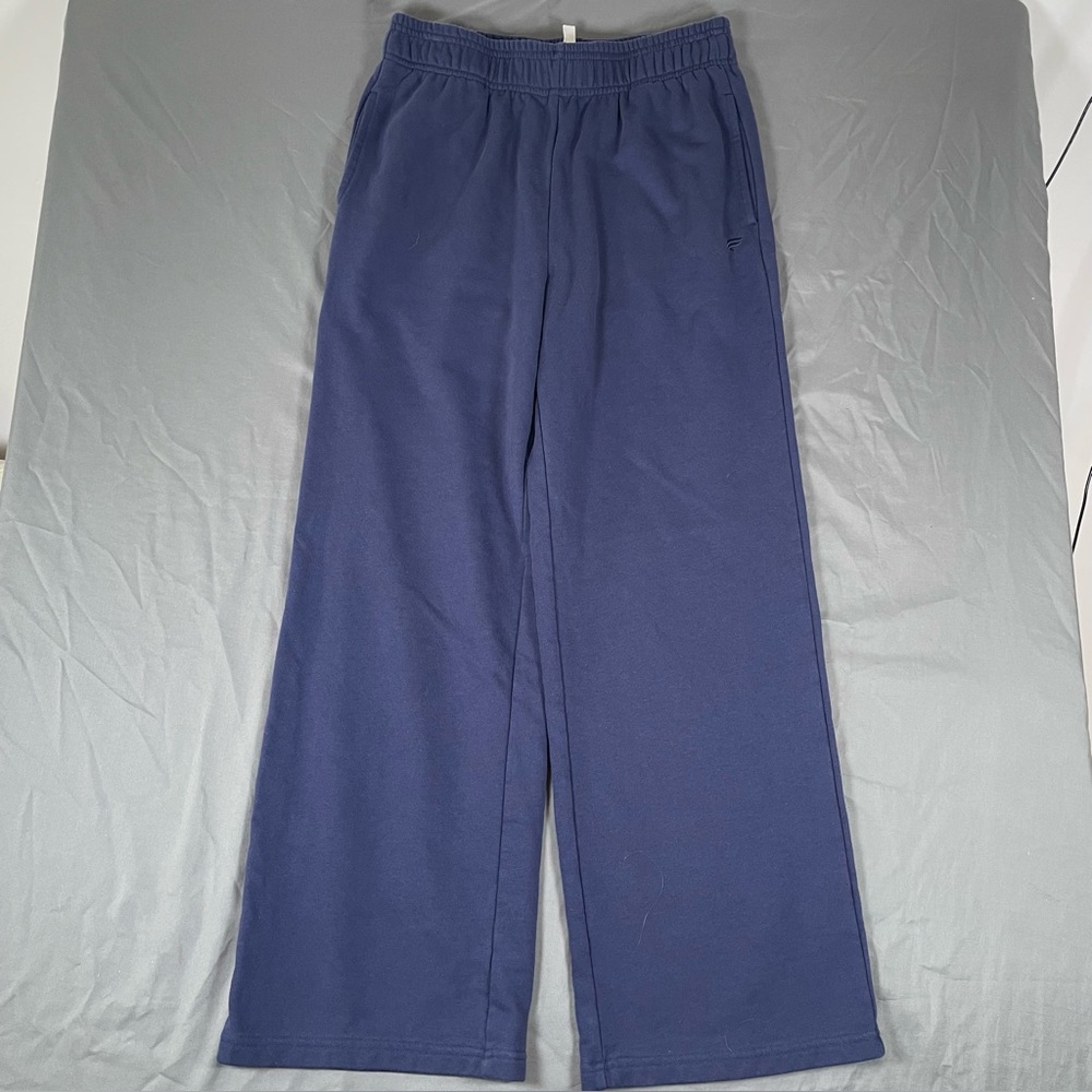 Fabletics Sweatpants Men's Medium Straight Navy Blue Activewear Leisure
